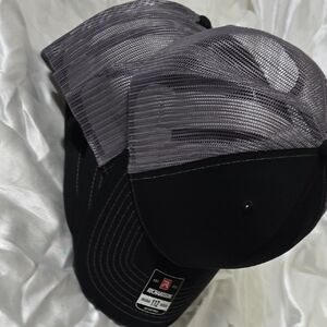 Black and Gray Trucker Hat